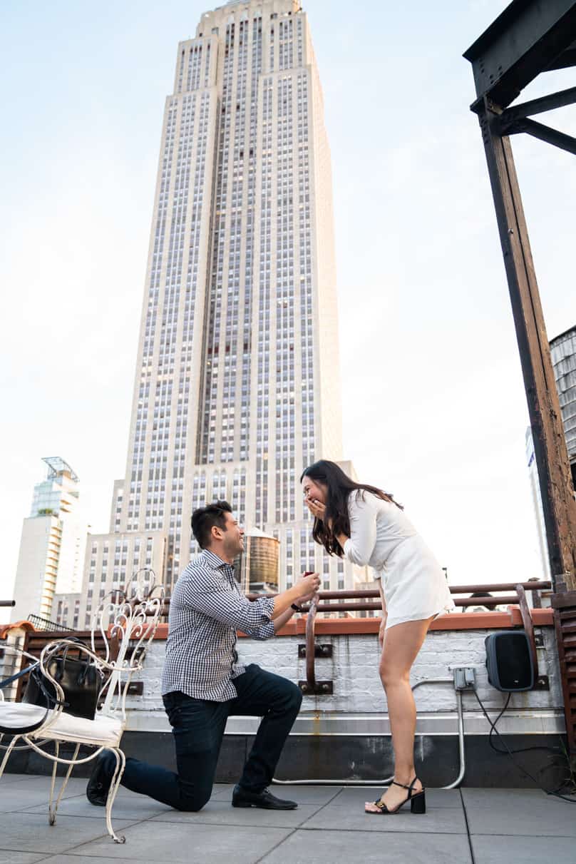 Empire State Building view - Best Proposal Idea